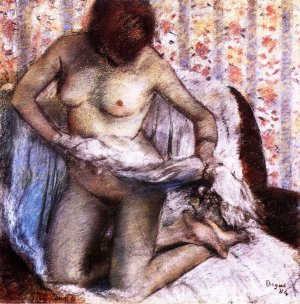 After the Bath 2 by Oil Painting Reproduction