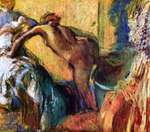 After the Bath 8 by Oil Painting Reproduction