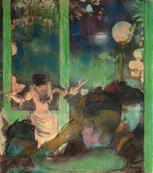 At the Cafe des Ambassadeurs by Oil Painting Reproduction