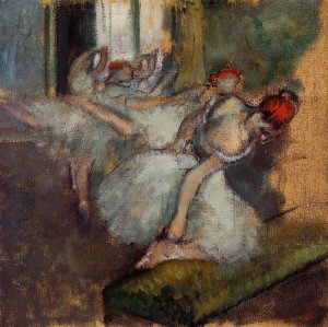 Ballet Dancers by Oil Painting Reproduction