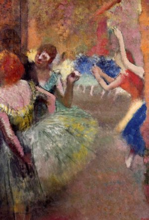 Ballet Scene by Oil Painting Reproduction