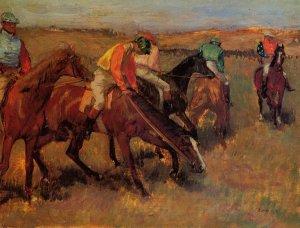 Before the Race by Oil Painting Reproduction