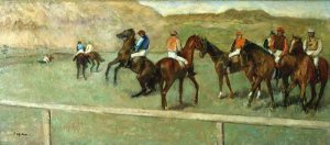 Before the Start by Oil Painting Reproduction