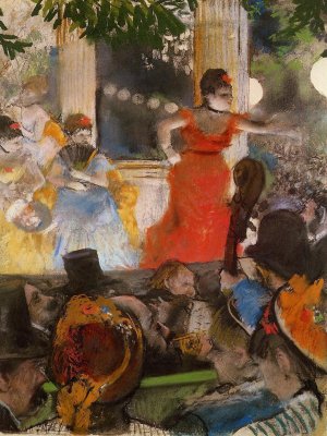 Cafe Concert-At Les Ambassadeurs by Oil Painting Reproduction