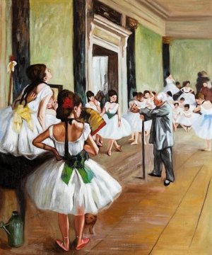 Dance Class by Oil Painting Reproduction