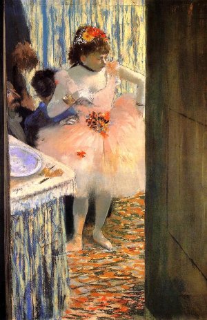 Dancer in Her Dressing Room II by Oil Painting Reproduction