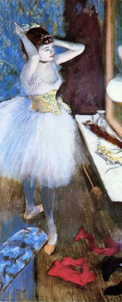 Dancer in Her Dressing Room by Oil Painting Reproduction