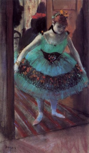 Dancer Leaving Her Dressing Room by Oil Painting Reproduction