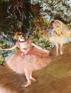 Dancer on Stage by Oil Painting Reproduction