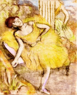 Dancer Resting by Oil Painting Reproduction