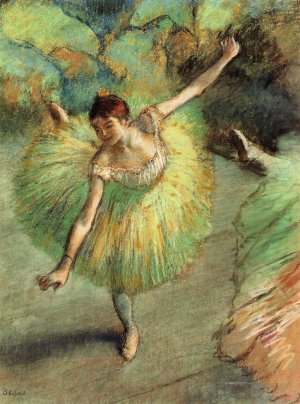 Dancer Tilting by Oil Painting Reproduction