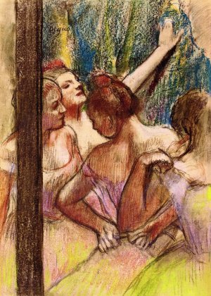 Dancers 2 by Oil Painting Reproduction