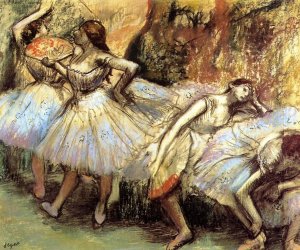 Dancers 5 by Oil Painting Reproduction