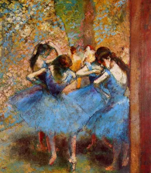 Dancers in Blue