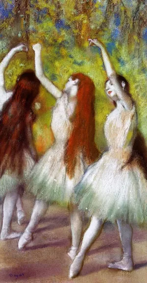 Dancers in Green