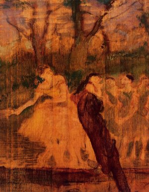 Dancers on the Scenery by Oil Painting Reproduction