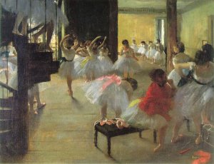 Ecole de Danse by Oil Painting Reproduction