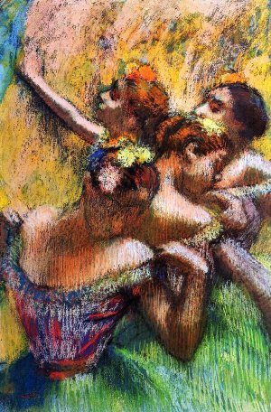 Four Dancers by Oil Painting Reproduction