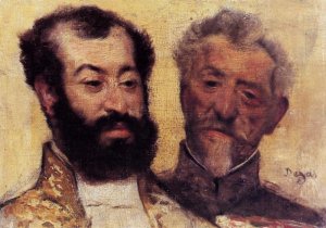 General Mellinet and Chief Rabbi Astruc by Oil Painting Reproduction