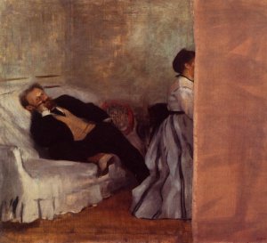 M. and Mme Edouard Manet by Oil Painting Reproduction