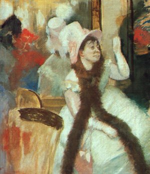 Portrait After a Costume Ball by Oil Painting Reproduction