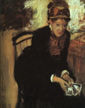 Portrait of Mary Cassatt by Oil Painting Reproduction