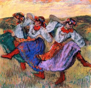 Russian Dancers 5 by Oil Painting Reproduction