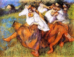 Russian Dancers 7 by Oil Painting Reproduction