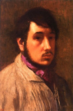 Self-Portrait by Oil Painting Reproduction