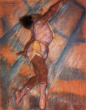 Study for 'La La at the Cirque Fernando' by Oil Painting Reproduction