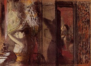 The Actresses Dressing Room by Oil Painting Reproduction