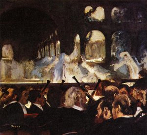 The Ballet Scene from 'Robert la Diable by Oil Painting Reproduction