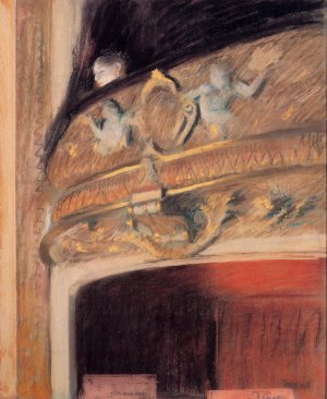 The Box at the Opera by Oil Painting Reproduction