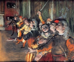 The Chorus by Oil Painting Reproduction