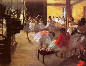 The Dance Class by Oil Painting Reproduction