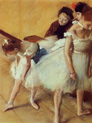 The Dancing Examination by Oil Painting Reproduction