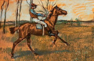 The Jockey by Oil Painting Reproduction