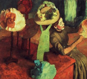 The Millinery Shop by Oil Painting Reproduction