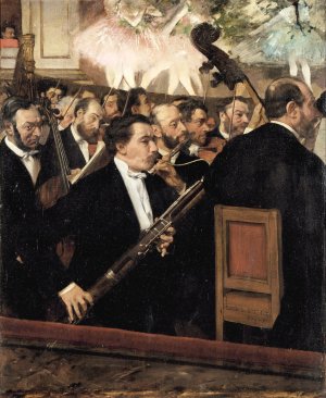 The Orchestra of the Opera by Oil Painting Reproduction