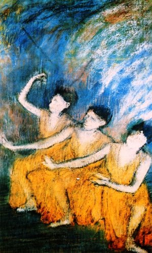 Three Dancers 4 by Oil Painting Reproduction