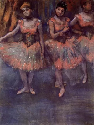 Three Dancers Before Exercise