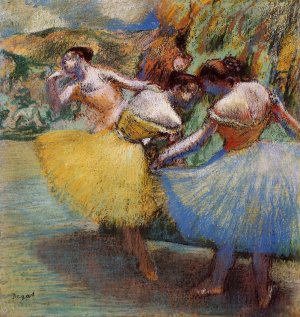 Three Dancers by Oil Painting Reproduction