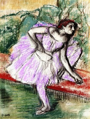 Violet Dancer by Oil Painting Reproduction