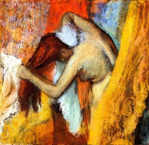 Woman at Her Toilette 3 by Oil Painting Reproduction