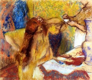 Woman at Her Toilette 4 by Oil Painting Reproduction