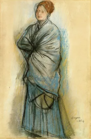 Woman in Blue also known as Portrait of Mlle. Helene Rouart