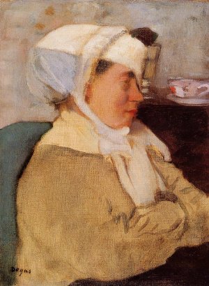 Woman with a Bandage by Oil Painting Reproduction